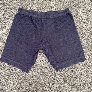 Carters kids blue biker shorts